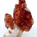 Spessartine Garnet on Quartz - image 1
