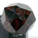 Spessartine Garnet on Schorl - image 2