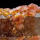 Spessartine Garnet Smoky Quartz from Tongbei-Yunling District, Fujian Province, China - image 5