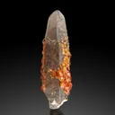 Spessartine Garnet Smoky Quartz from Tongbei-Yunling District, Fujian Province, China - image 4