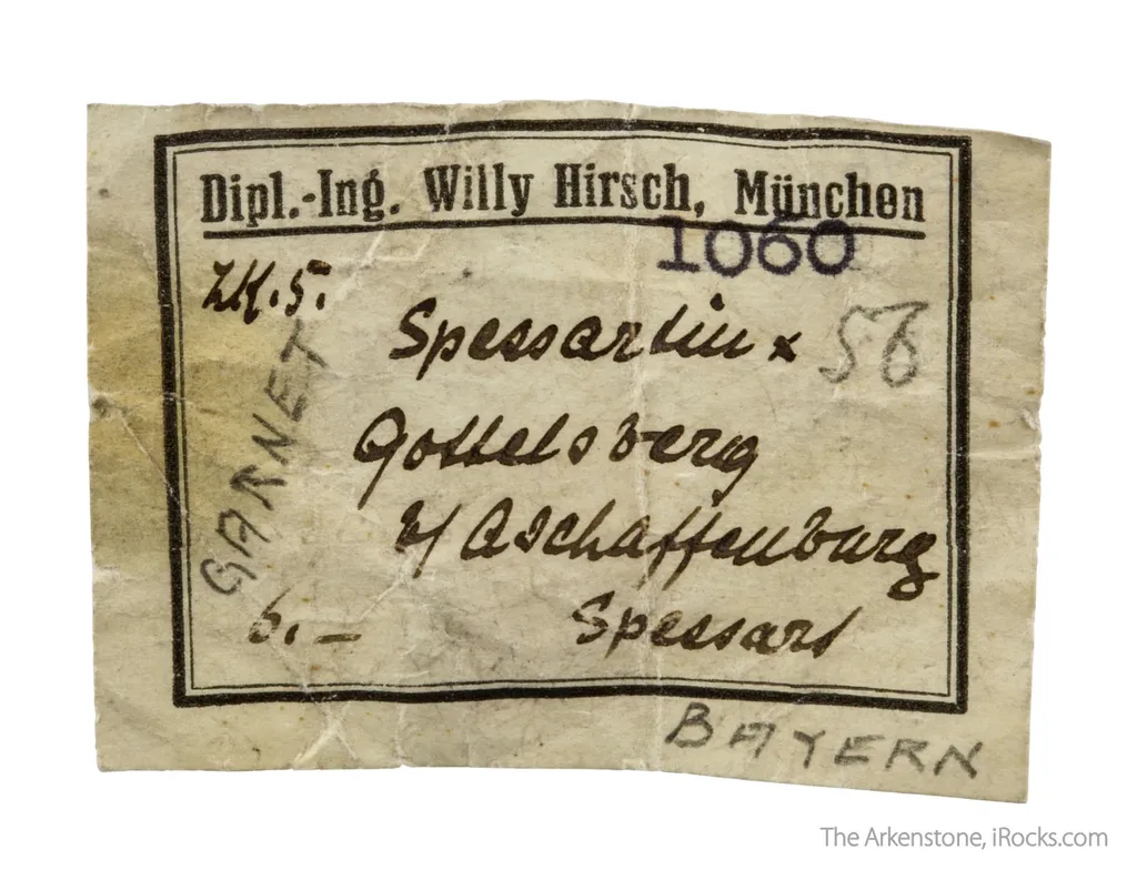 Spessartine Garnet (Type Locale!) image