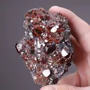 Spessartine Garnet with Galena - image 2