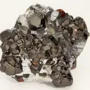 Spessartine Garnet with Galena - image 1