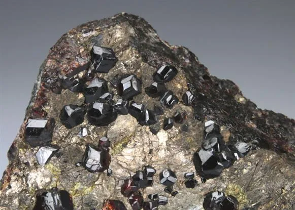 Spessartine Garnet with Pyrrhotite image