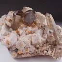 Spessartine Garnet with Quartz - image 4