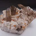 Spessartine Garnet with Quartz - image 2