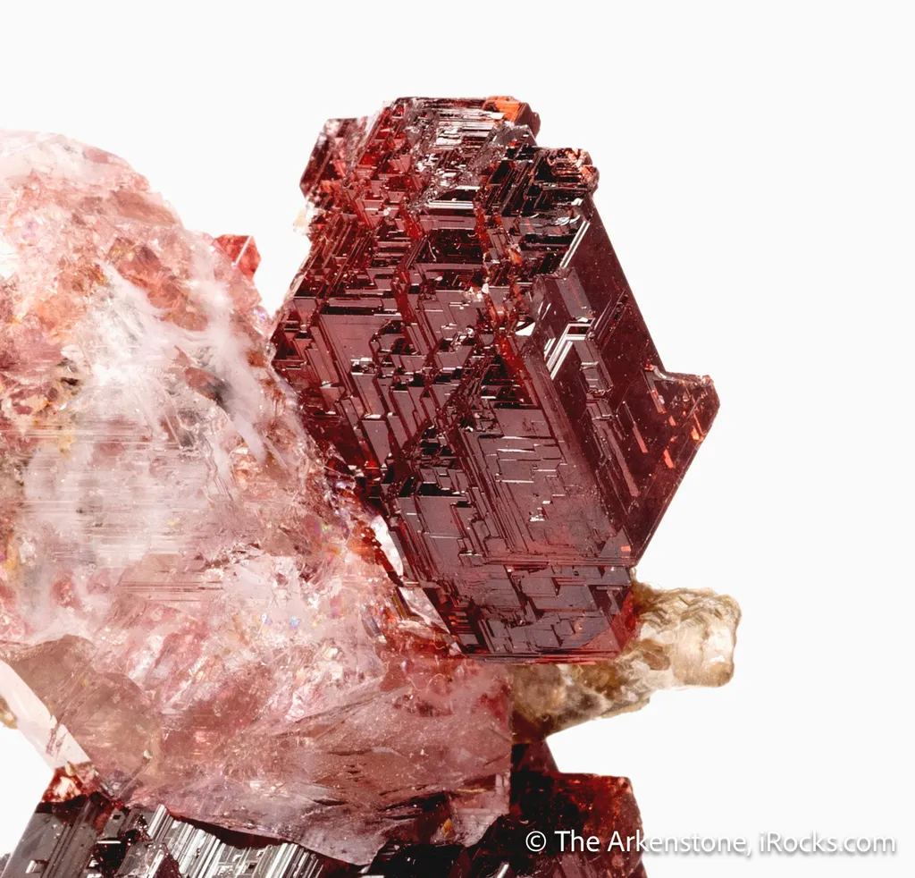 Spessartine Garnet with Quartz - image 5