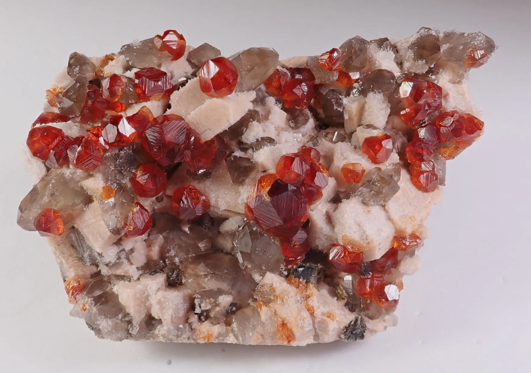 Spessartine Garnet with Quartz and Feldspar - image 5