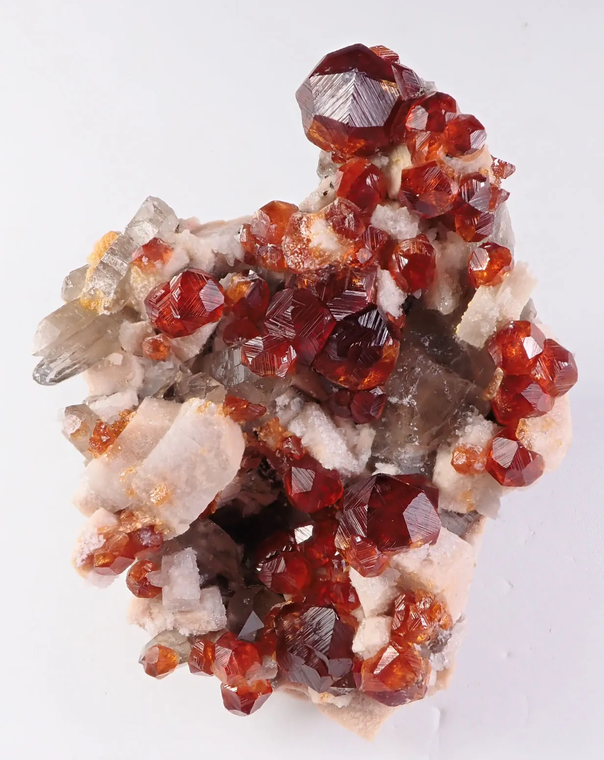 Spessartine Garnet with Quartz and Feldspar - image 4