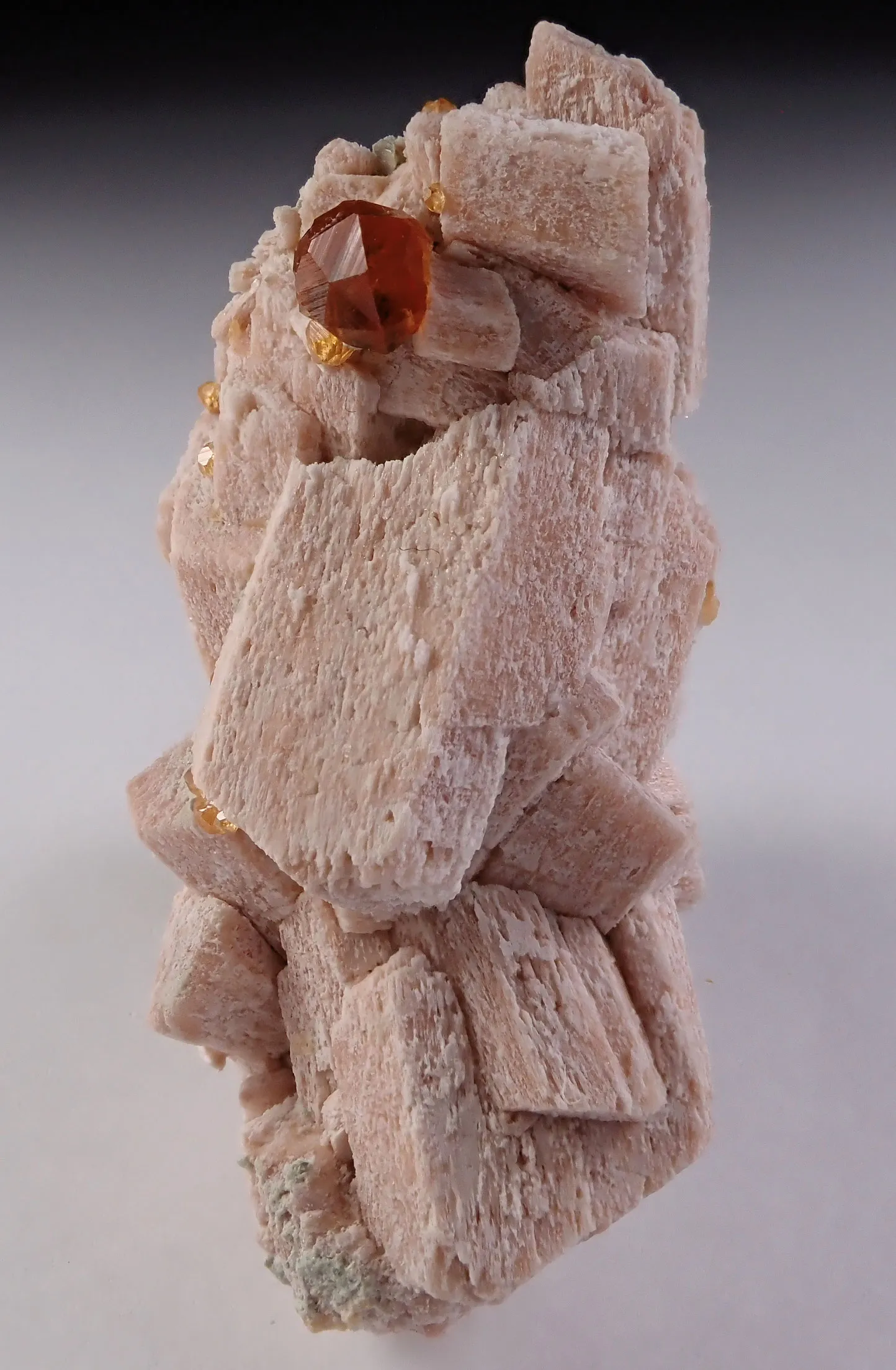 Spessartine Garnet with Quartz and Feldspar - image 1