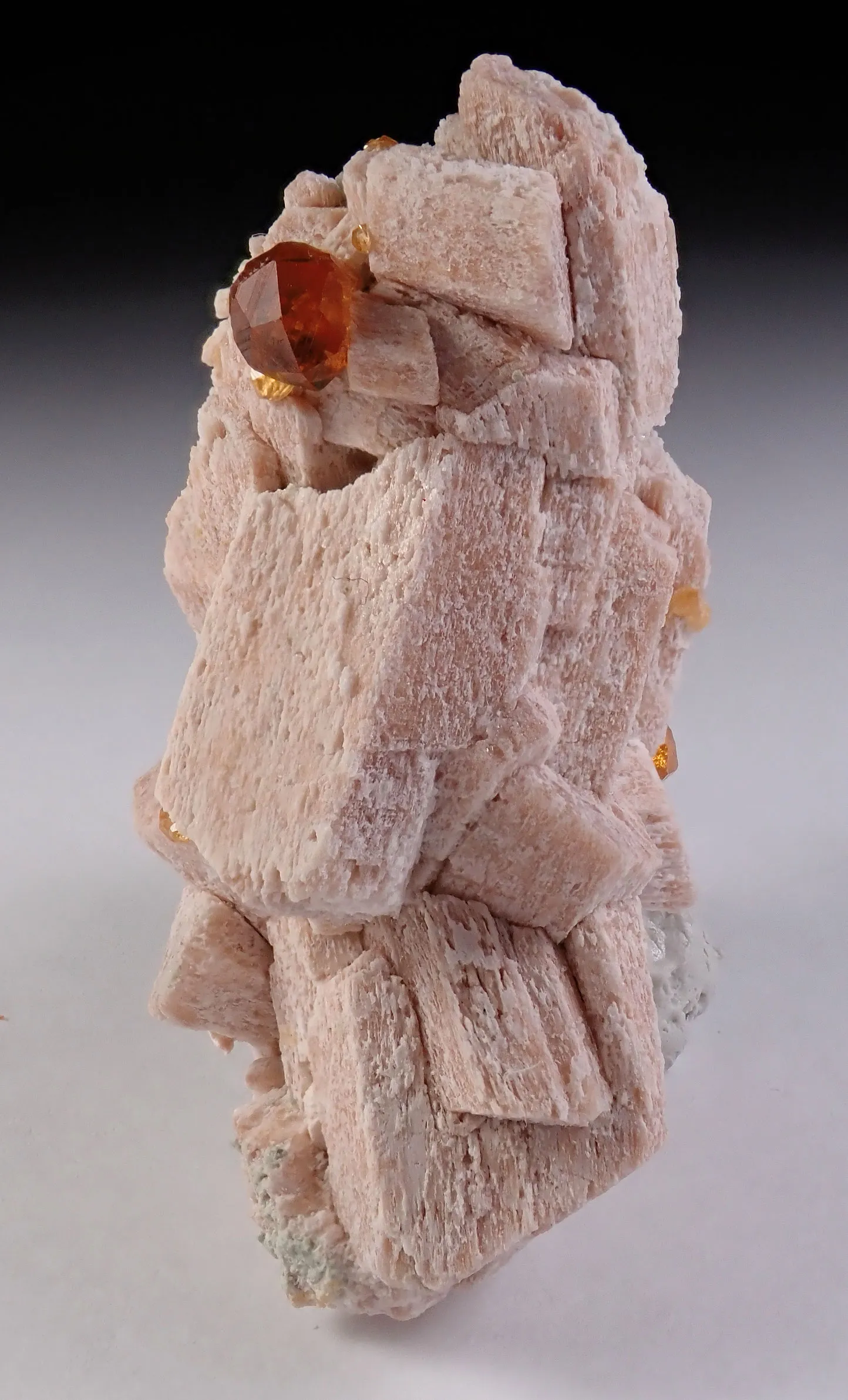 Spessartine Garnet with Quartz and Feldspar - image 3