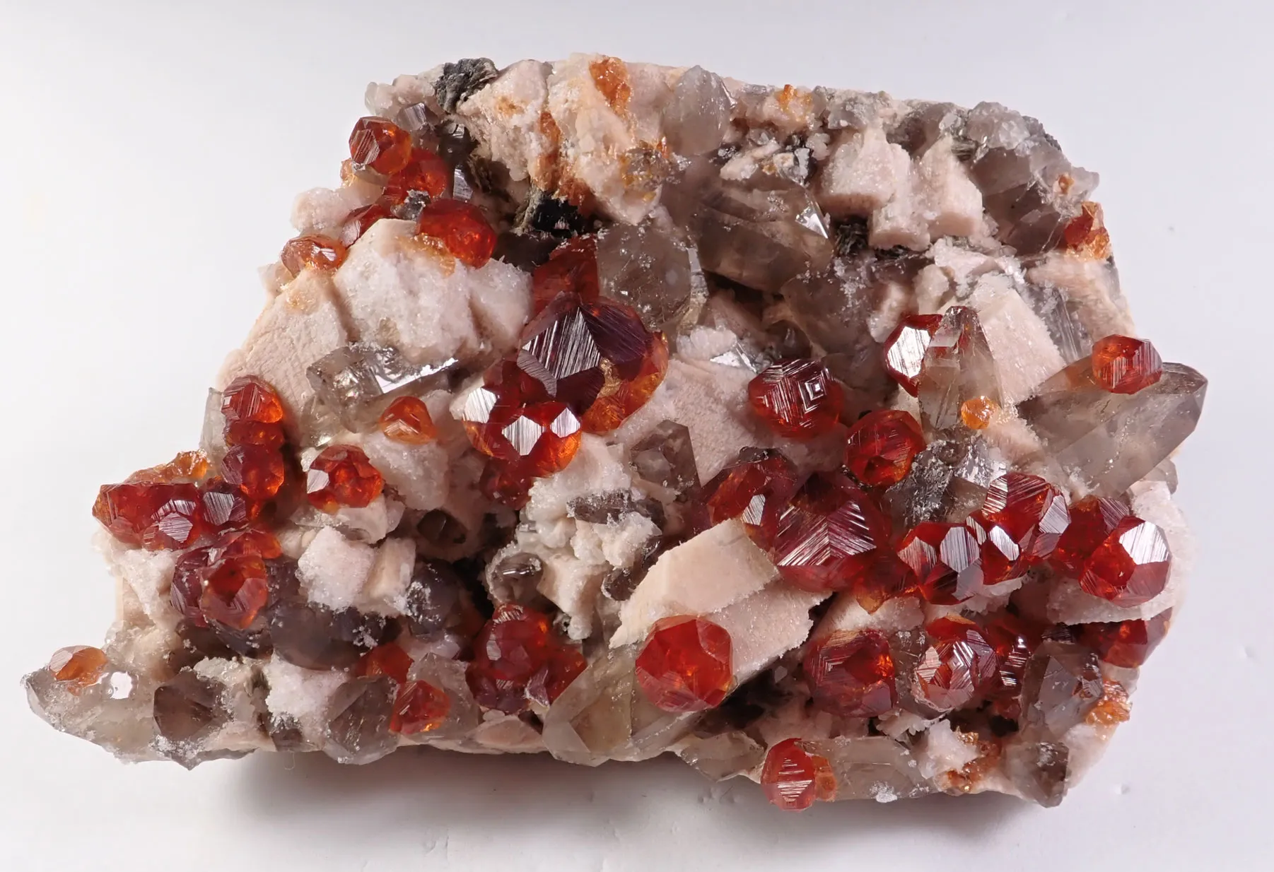 Spessartine Garnet with Quartz and Feldspar - image 6