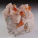 Spessartine Garnet with Quartz and Feldspar - image 1