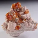 Spessartine Garnet with Quartz and Feldspar - image 1