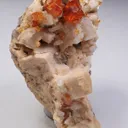 Spessartine Garnet with Quartz and Feldspar - image 3