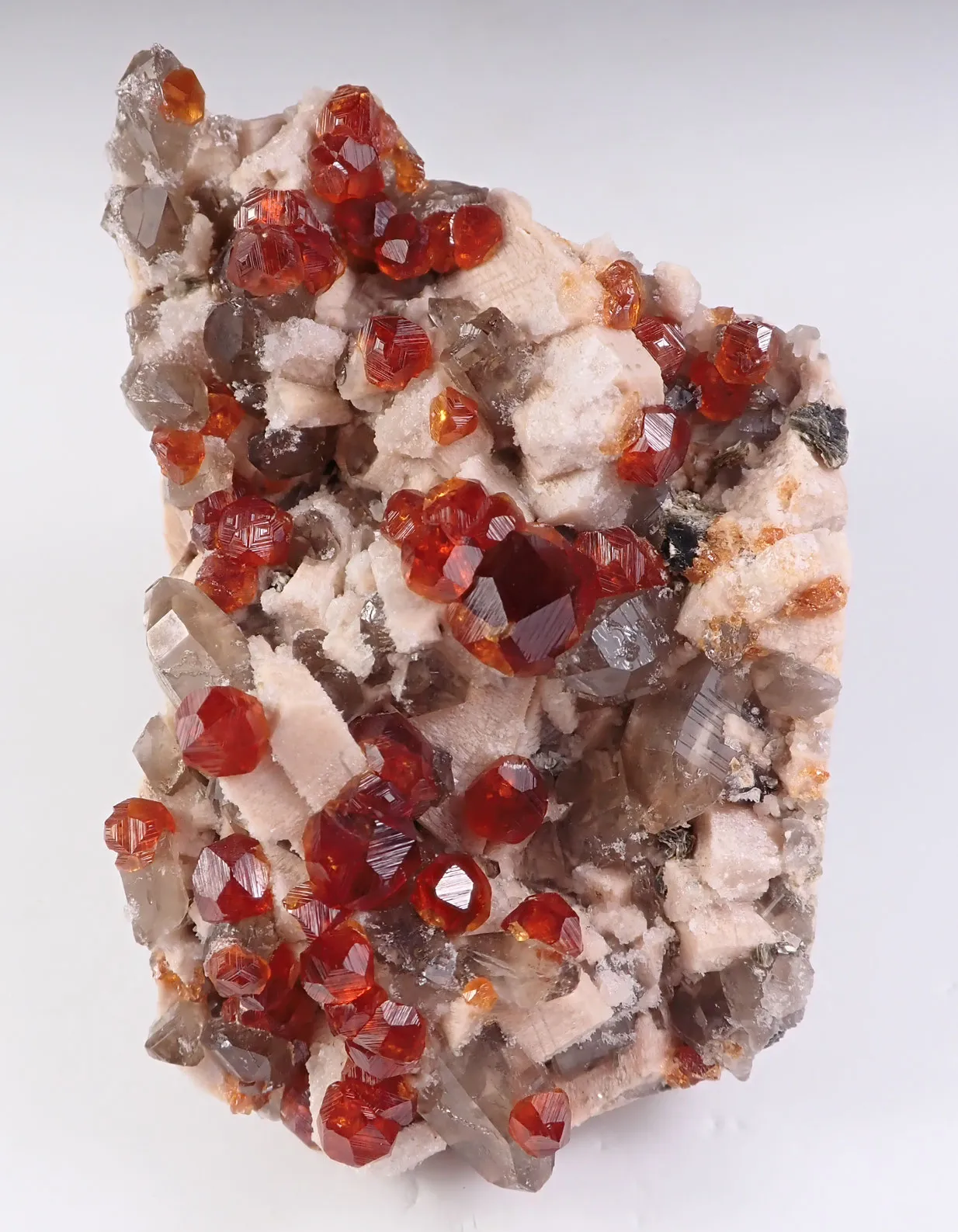 Spessartine Garnet with Quartz and Feldspar - image 4