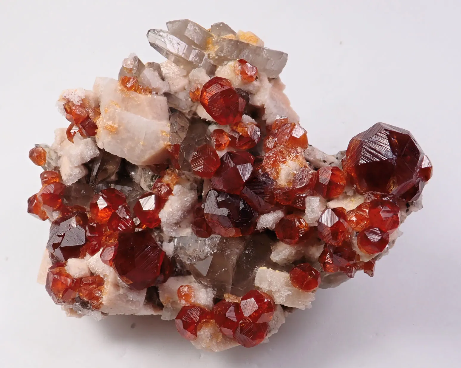 Spessartine Garnet with Quartz and Feldspar - image 2