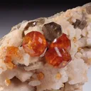Spessartine Garnet with Quartz and Feldspar - image 4