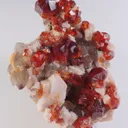 Spessartine Garnet with Quartz and Feldspar - image 1