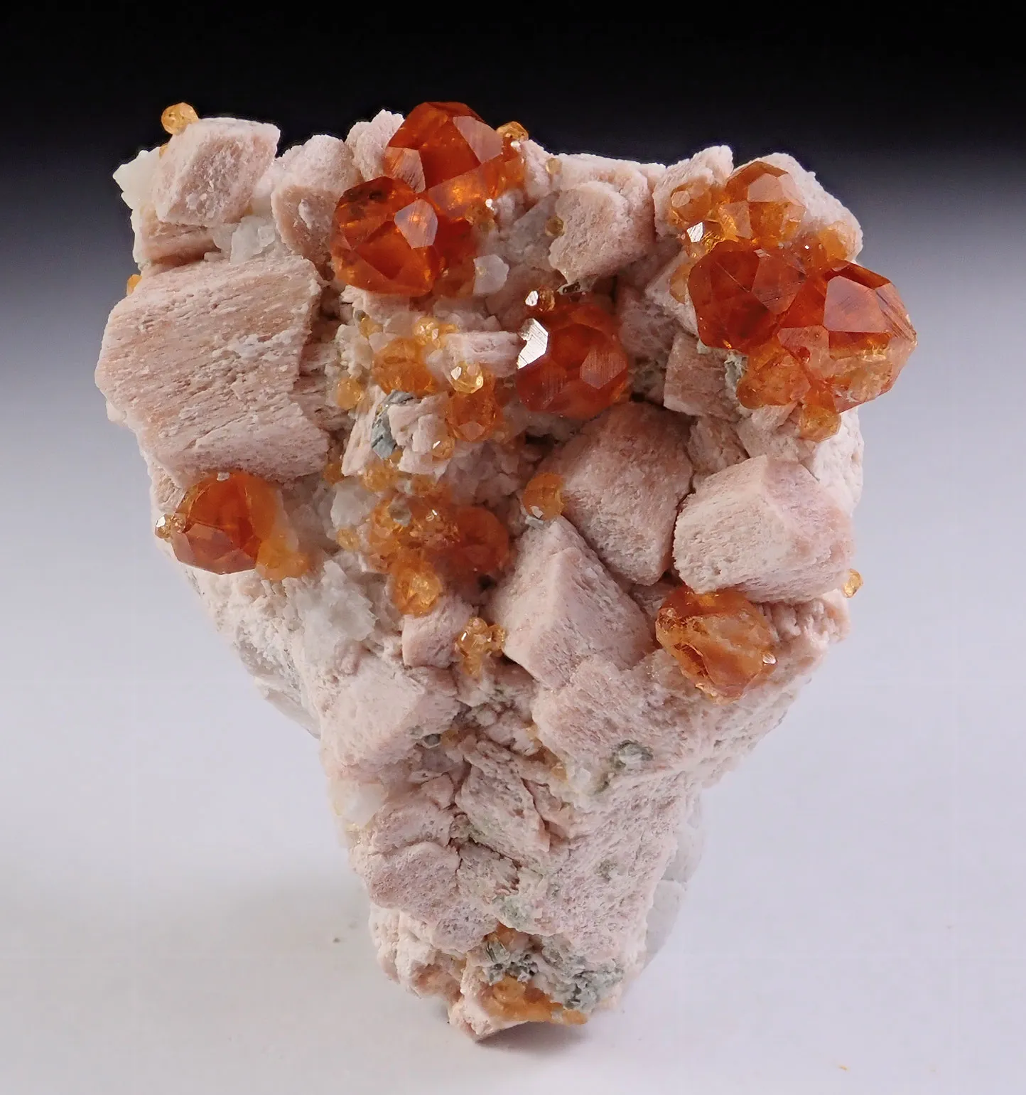 Spessartine Garnet with Quartz and Feldspar - image 3