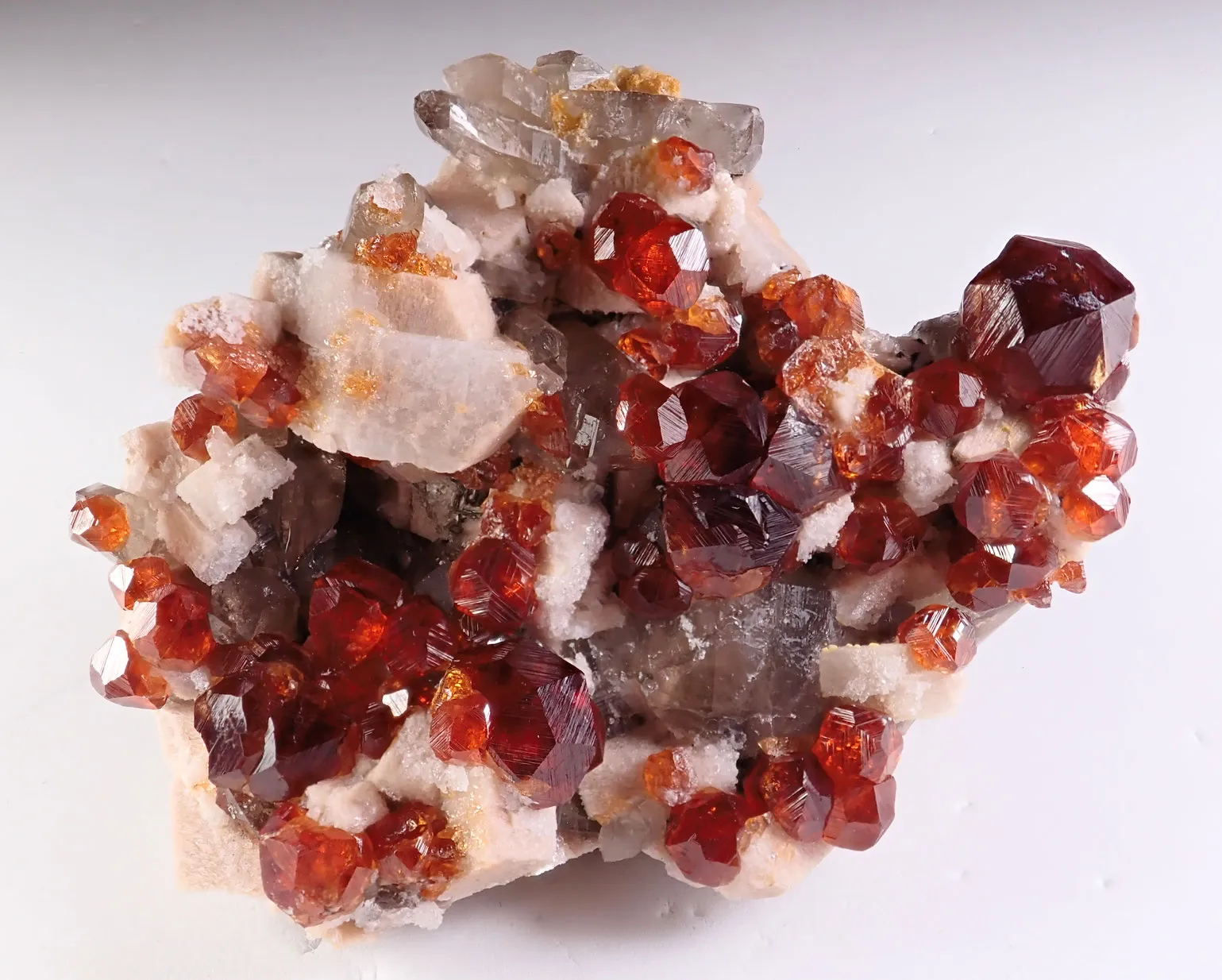 Spessartine Garnet with Quartz and Feldspar - image 3