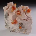 Spessartine Garnet with Quartz and Feldspar - image 4