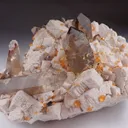 Spessartine Garnet with Quartz - image 5