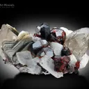 Spessartine Garnet with Quartz from Pakistan - image 2