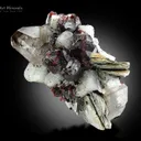 Spessartine Garnet with Quartz from Pakistan - image 1