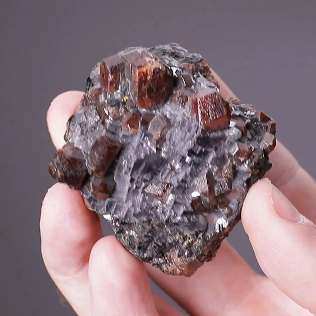 Spessartine in Galena - image 2