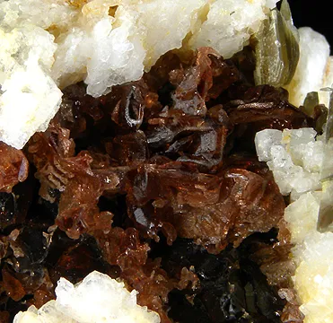 Spessartine, Muscovite, Albite - image 2