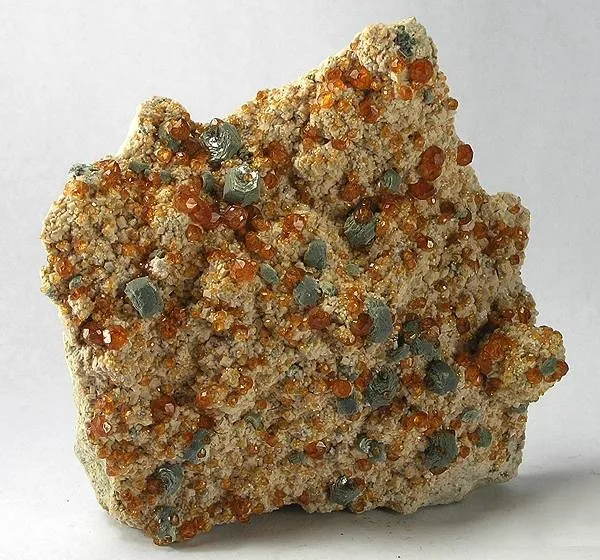 Spessartine, Muscovite, Feldspar Group image