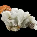 Spessartine on Albite - image 3