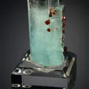 Spessartine on Beryl var. Aquamarine - image 6