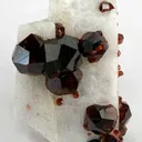 Spessartine on Feldspar - image 2