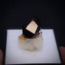 Spessartine on Feldspar - image 1