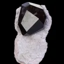 Spessartine on Quartz - image 2