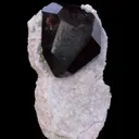 Spessartine on Quartz - image 5