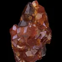 Spessartine on Quartz - image 4
