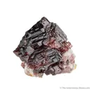 Spessartine on Quartz and Albite - image 3