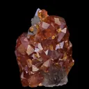 Spessartine on Quartz - image 5