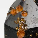Spessartine on Smoky Quartz - image 5