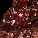Spessartine on Smoky Quartz - image 2