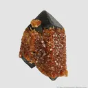 Spessartine on Smoky Quartz (doubly-terminated floater) - image 4