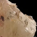Spessartine on Spodumene with Smoky Quartz - image 5