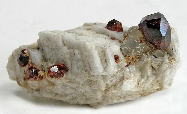 Spessartine, Orthoclase image