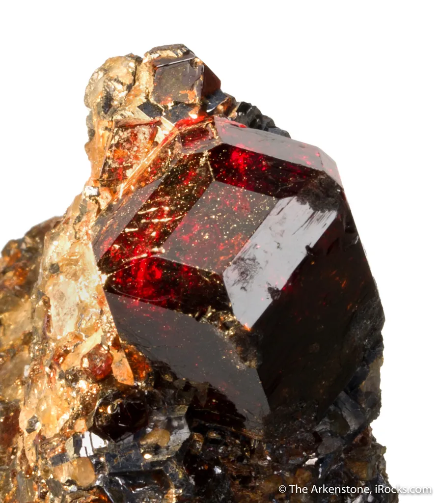 Spessartine (pocket crystal) image