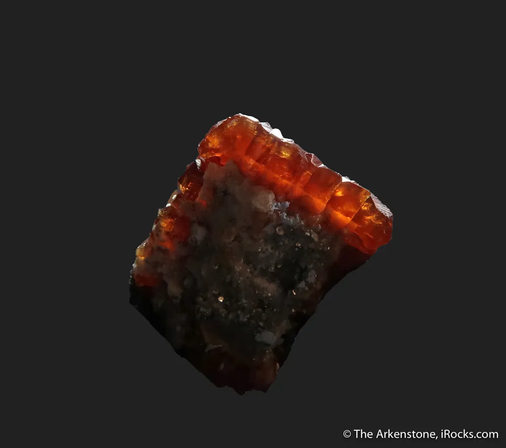 Spessartine ps. Muscovite ps. Microcline with Opal-AN (fl) - image 11