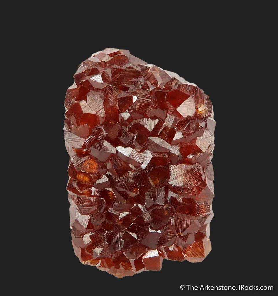Spessartine ps. Muscovite ps. Microcline with Opal-AN (fl) - image 8