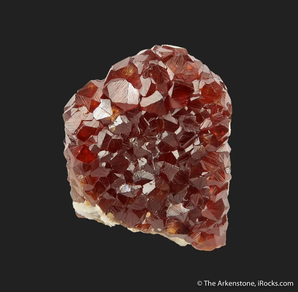 Spessartine ps. Muscovite ps. Microcline with Opal-AN (fl) - image 9